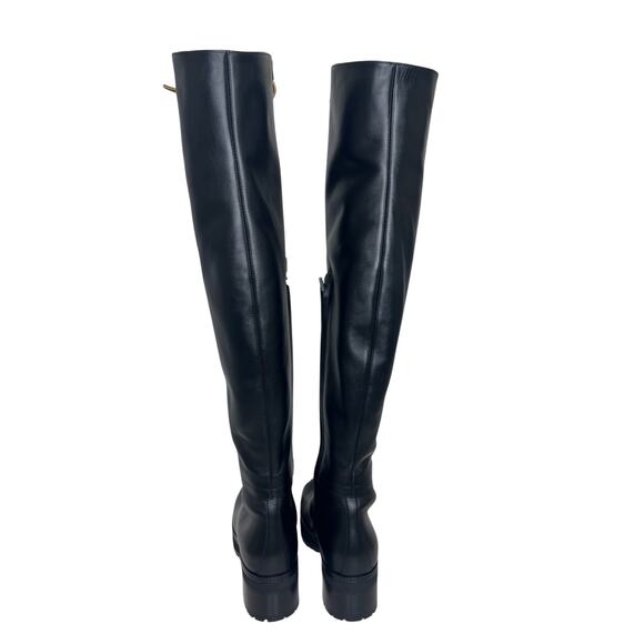 NWT! Christian Dior D-Road High Leather Boots, Size 39 - Picture 3 of 10